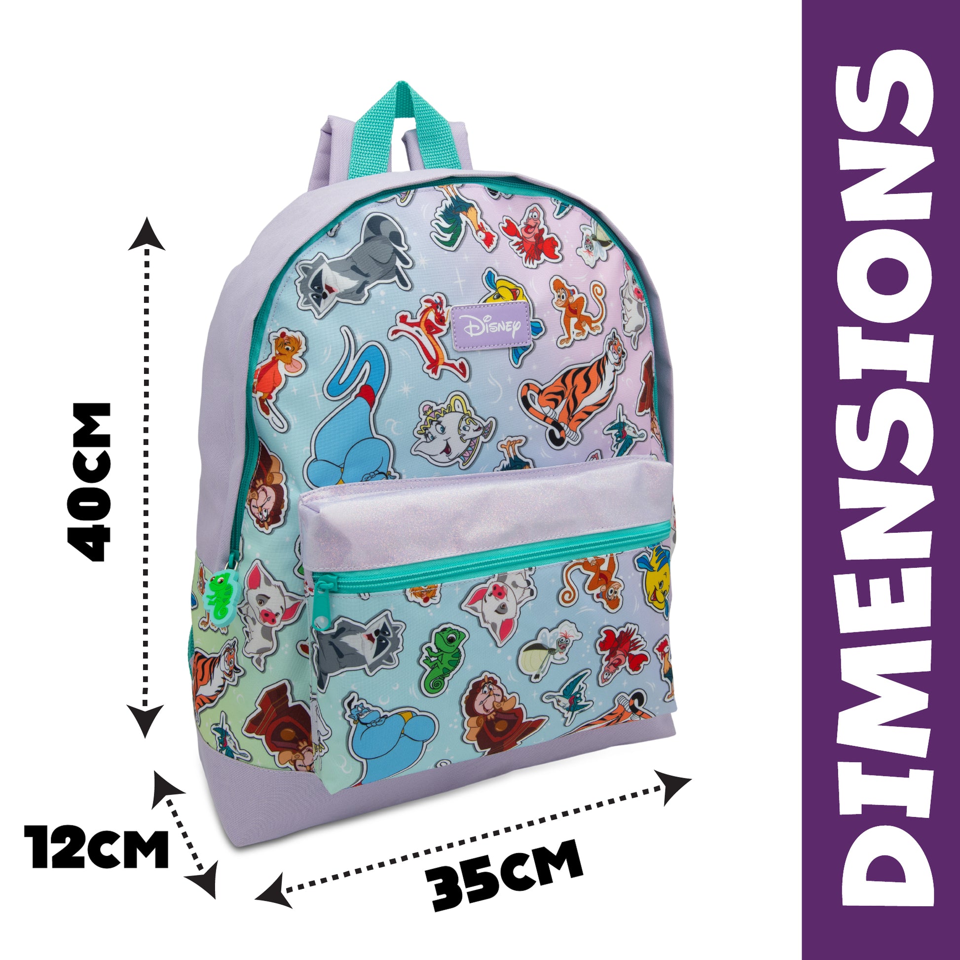 Disney Girls Backpack Kids School Bag Nursery Children’s Rucksack Lunch Book Bag Featuring Sidekick Characters - My Little Legends