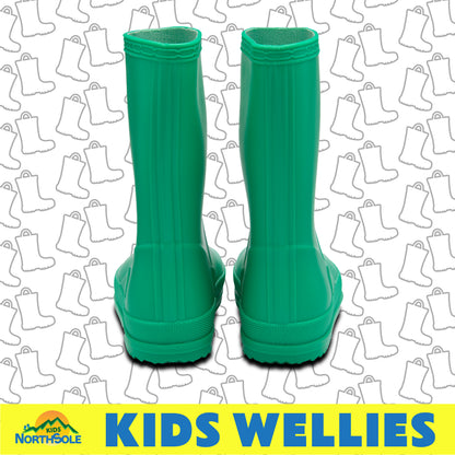 NorthSole Kids Wellies Boys & Girls Wellington Boots Childrens Toddler Welly Sizes 6-2 - My Little Legends