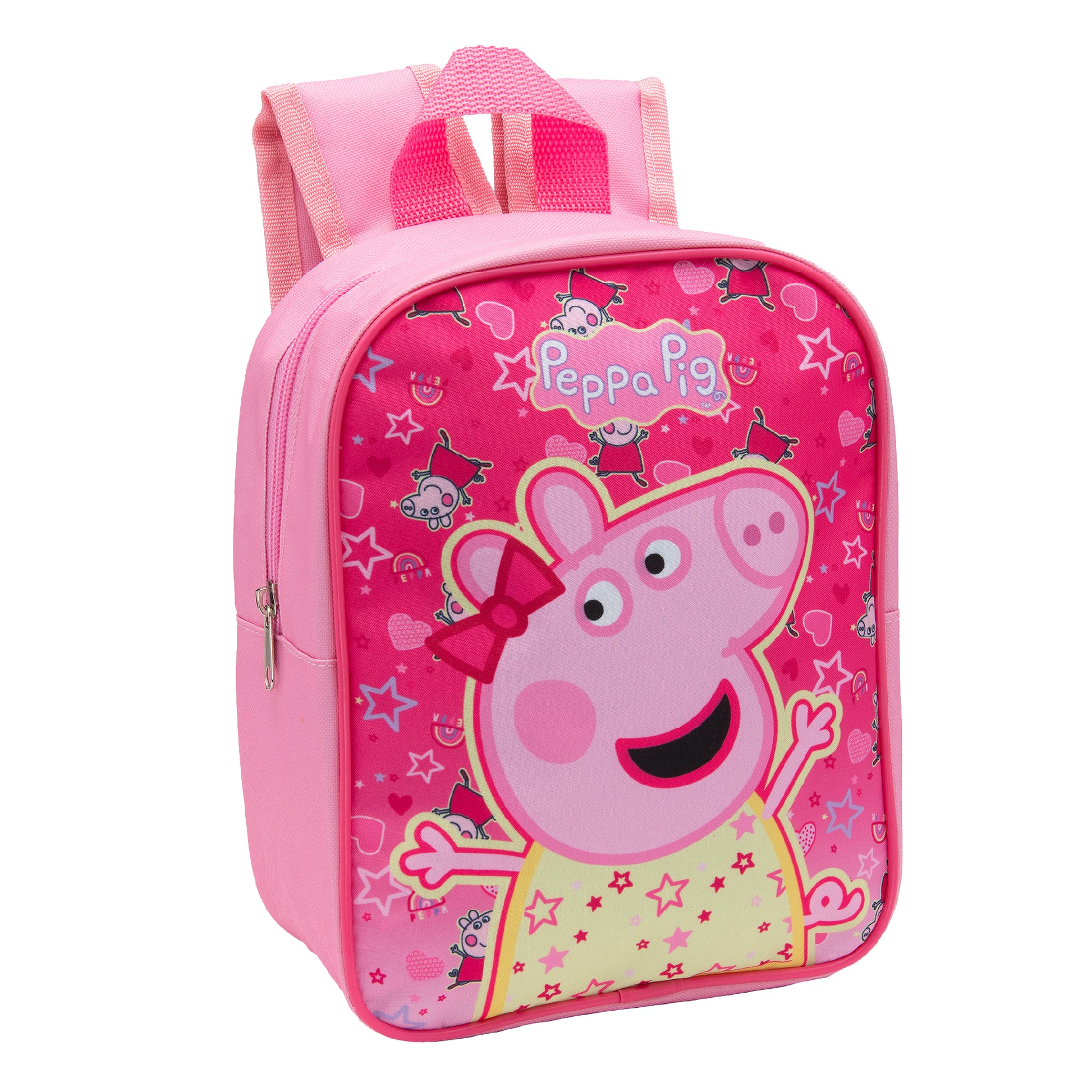 Peppa Pig Kids Backpack Preschool Bag Toddlers Girls Mini Nursery Rucksack - Ages 1-3 years - Pink - My Little Legends