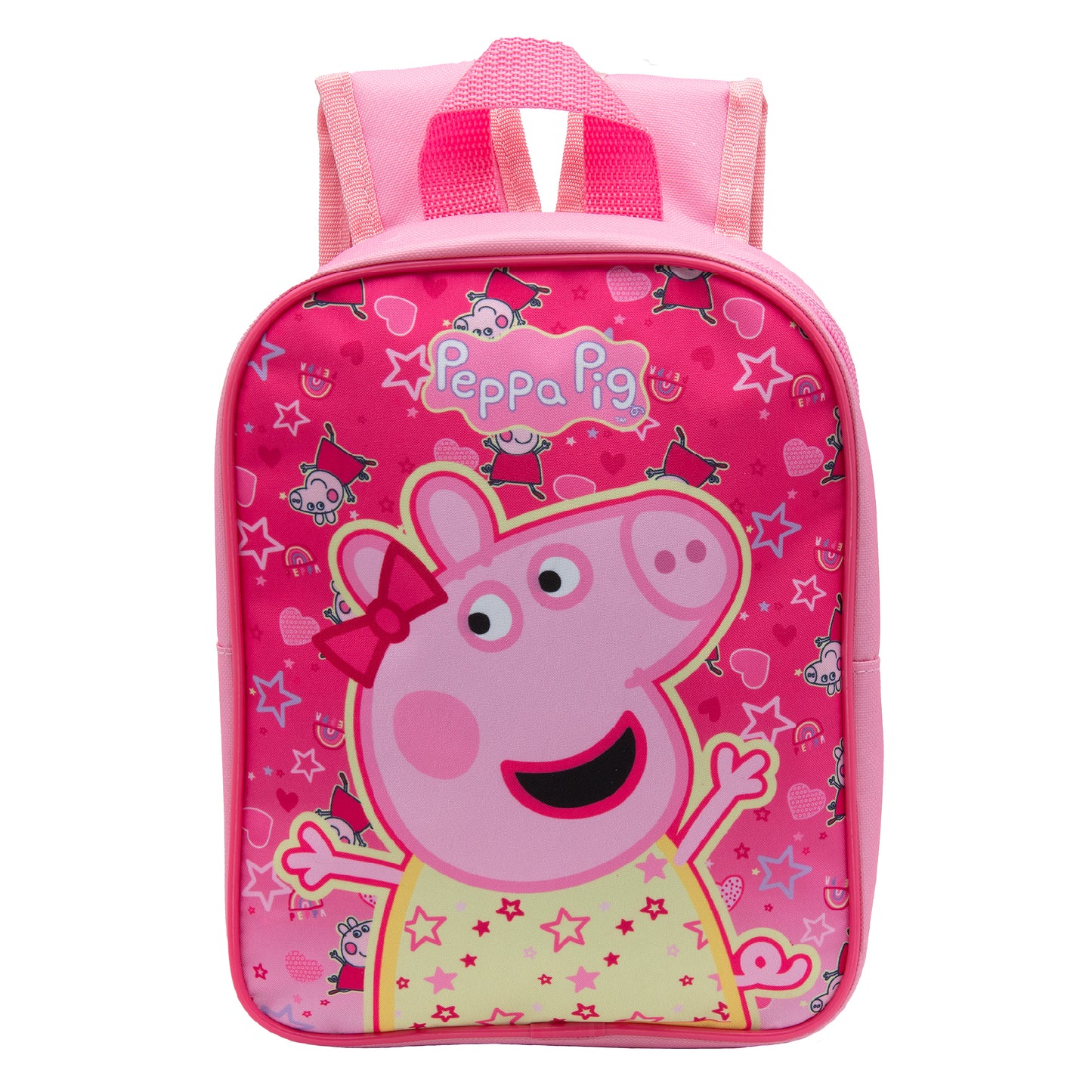 Peppa Pig Kids Backpack Preschool Bag Toddlers Girls Mini Nursery Rucksack - Ages 1-3 years - Pink - My Little Legends