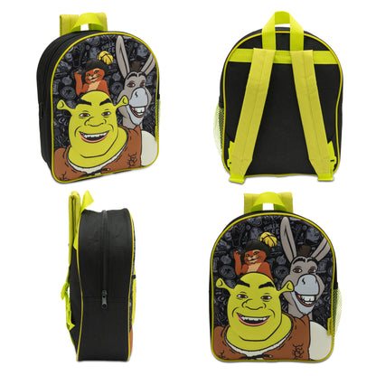 Shrek Kids Backpack 3D Childrens School Bag Boys & Girls Rucksack Donkey & Puss In Boots - My Little Legends