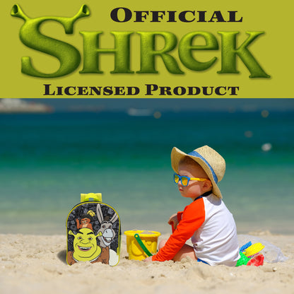 Shrek Kids Backpack 3D Childrens School Bag Boys & Girls Rucksack Donkey & Puss In Boots - My Little Legends