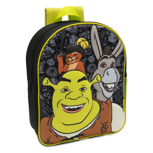 Shrek Kids Backpack 3D Childrens School Bag Boys & Girls Rucksack Donkey & Puss In Boots - My Little Legends