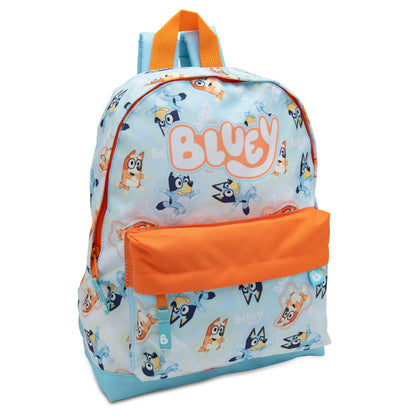Bluey & Bingo Kids Backpack Preschool Childrens Bag Boys & Girls Nursery Rucksack With Front Pocket - My Little Legends