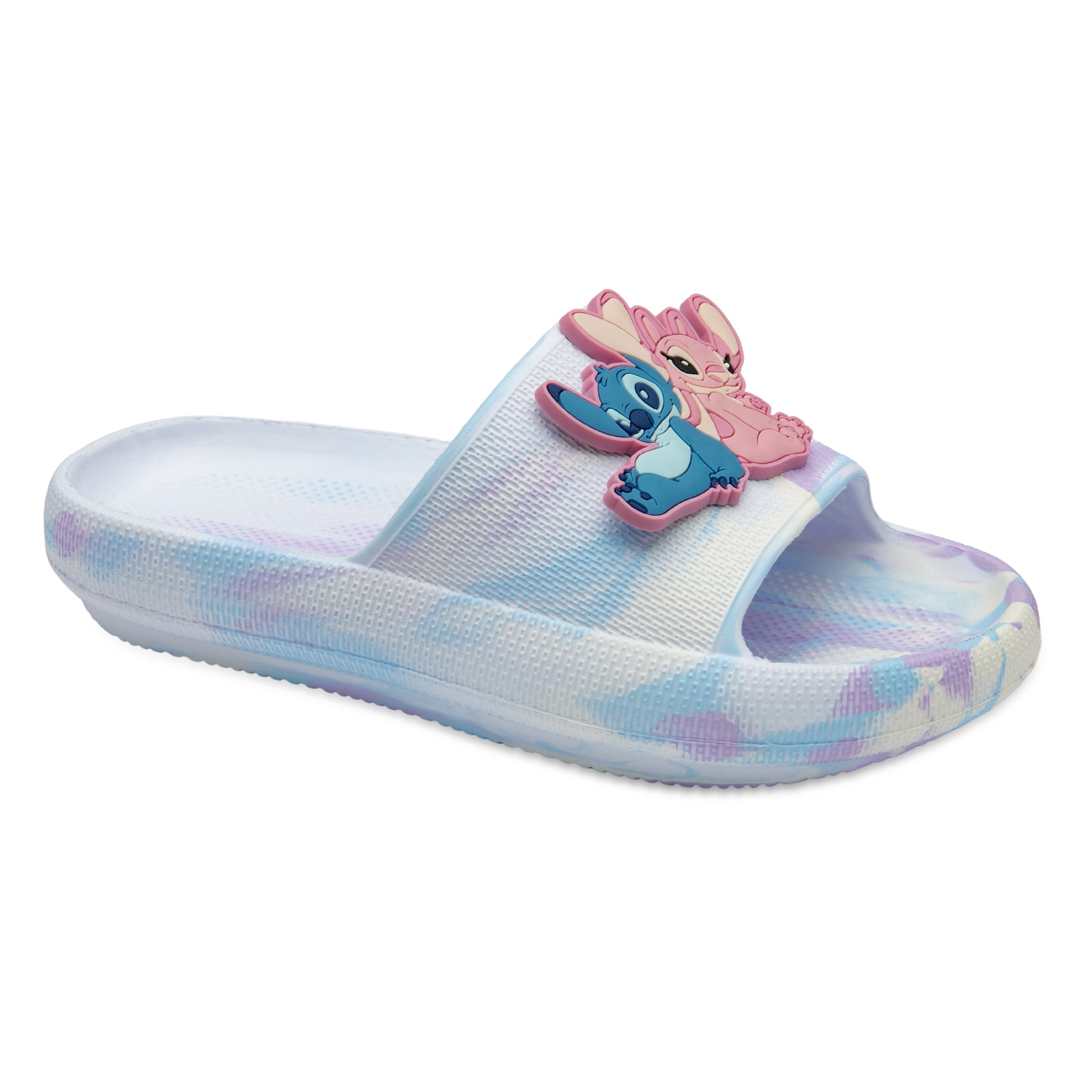 Disney Stitch Girls Sliders Kids Sandals Beach Or Pool Shoes For Children - My Little Legends
