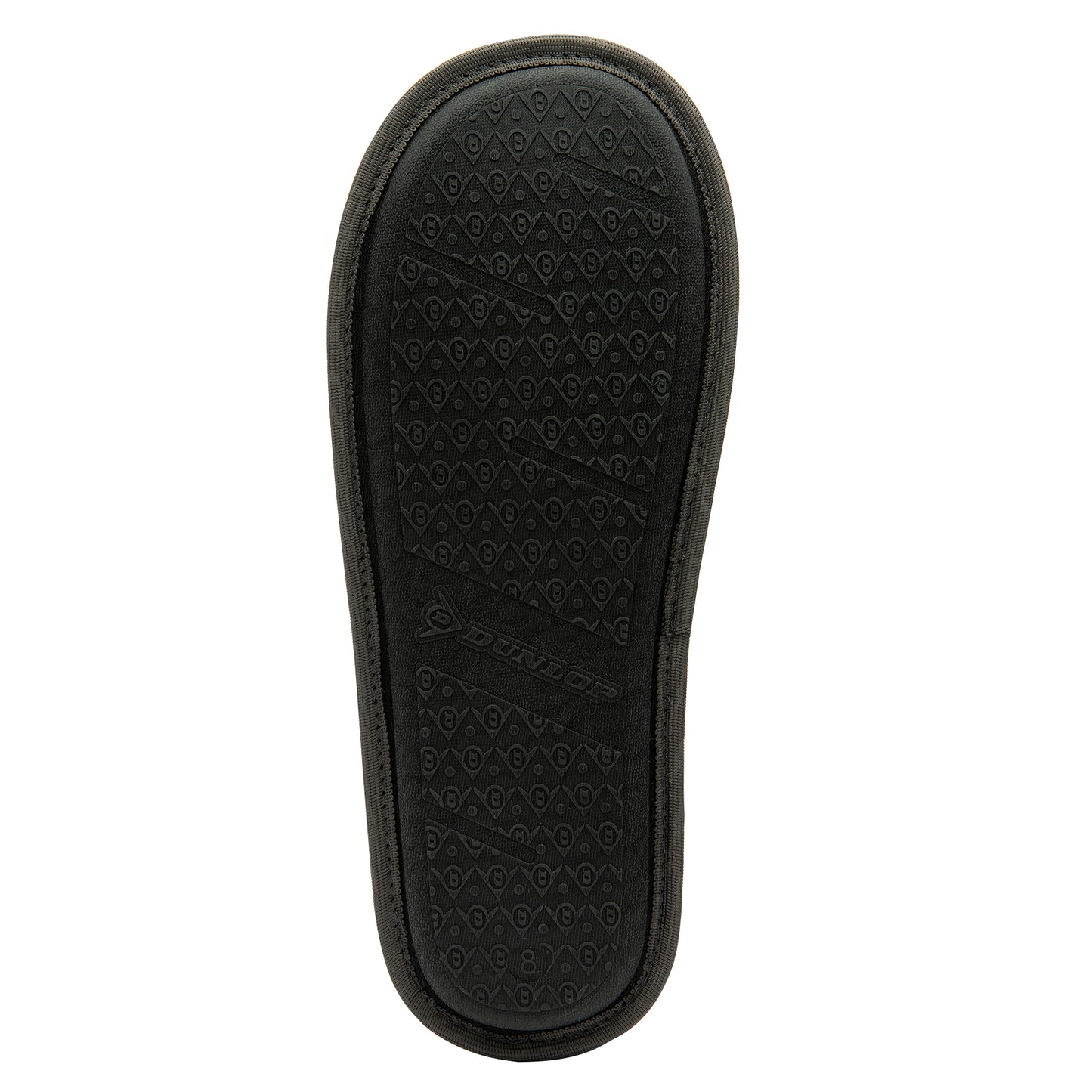 Dunlop Mens Slippers Slip On Felt Mule Comfy House Shoes Faux Fur Lined Memory Foam Sizes 7-12 - My Little Legends