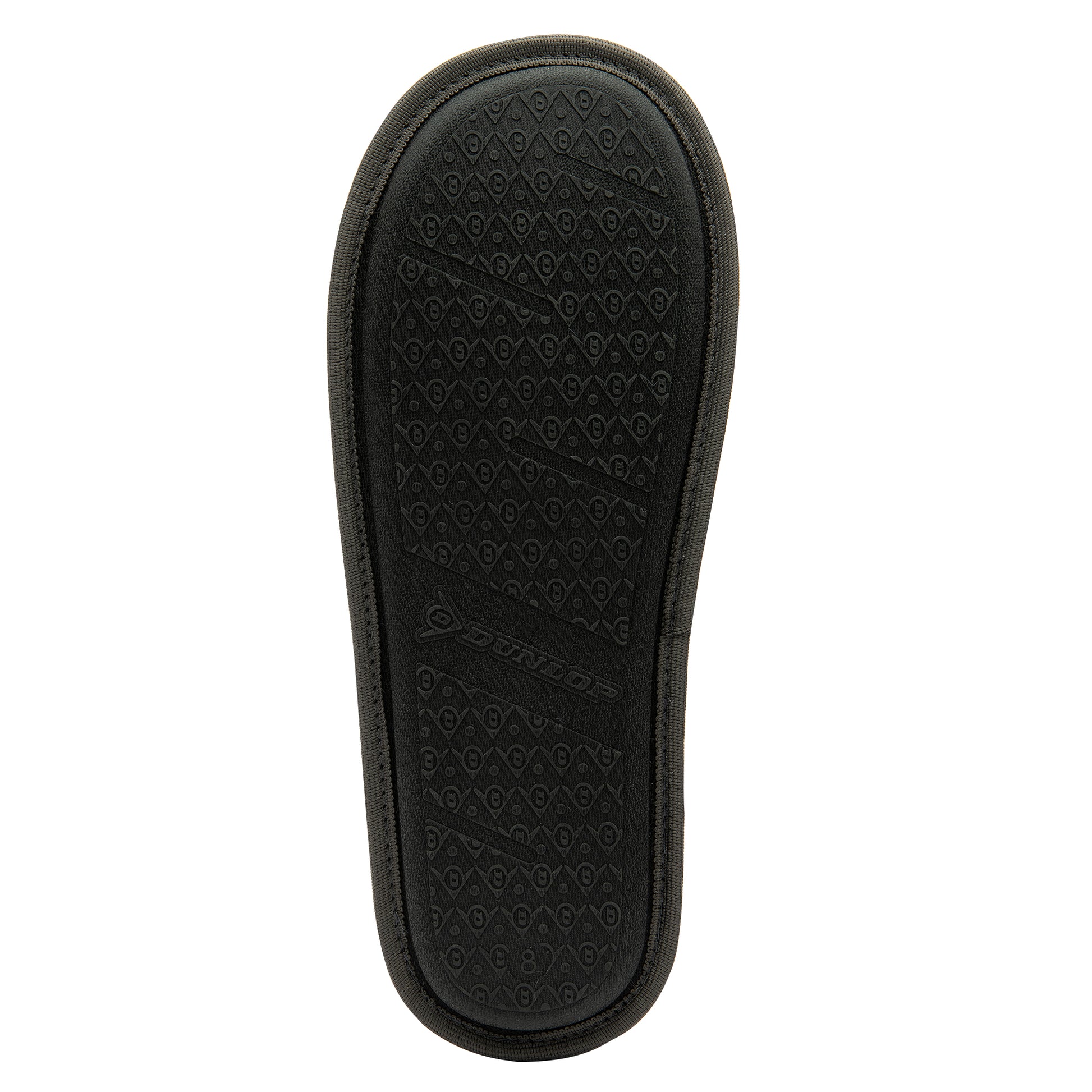 Dunlop Mens Slippers Slip On Felt Mule Comfy House Shoes Faux Fur Lined Memory Foam Sizes 7-12 - My Little Legends