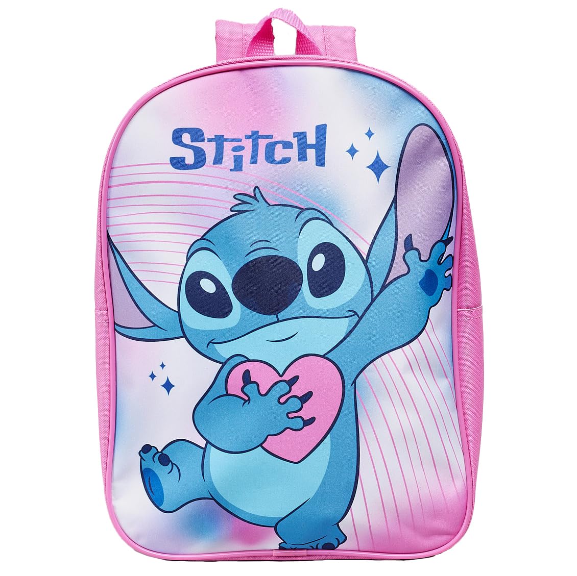 Stitch Tie Dye Backpack Backpacks Pink One Size - My Little Legends