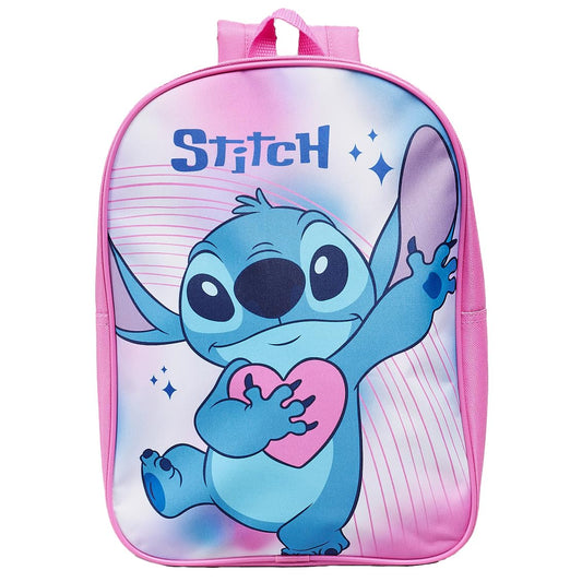 Stitch Tie Dye Backpack Backpacks Pink One Size - My Little Legends