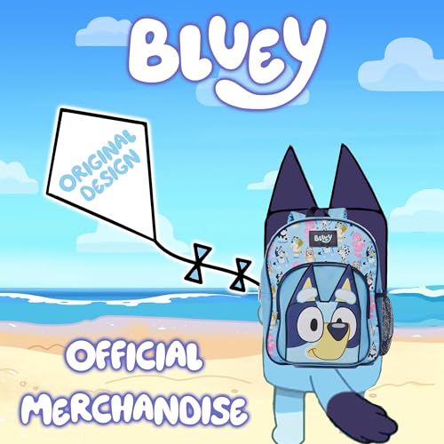 Bluey Backpack Kids School Bag Childrens Boys & Girls Nursery Rucksack - Blue - My Little Legends
