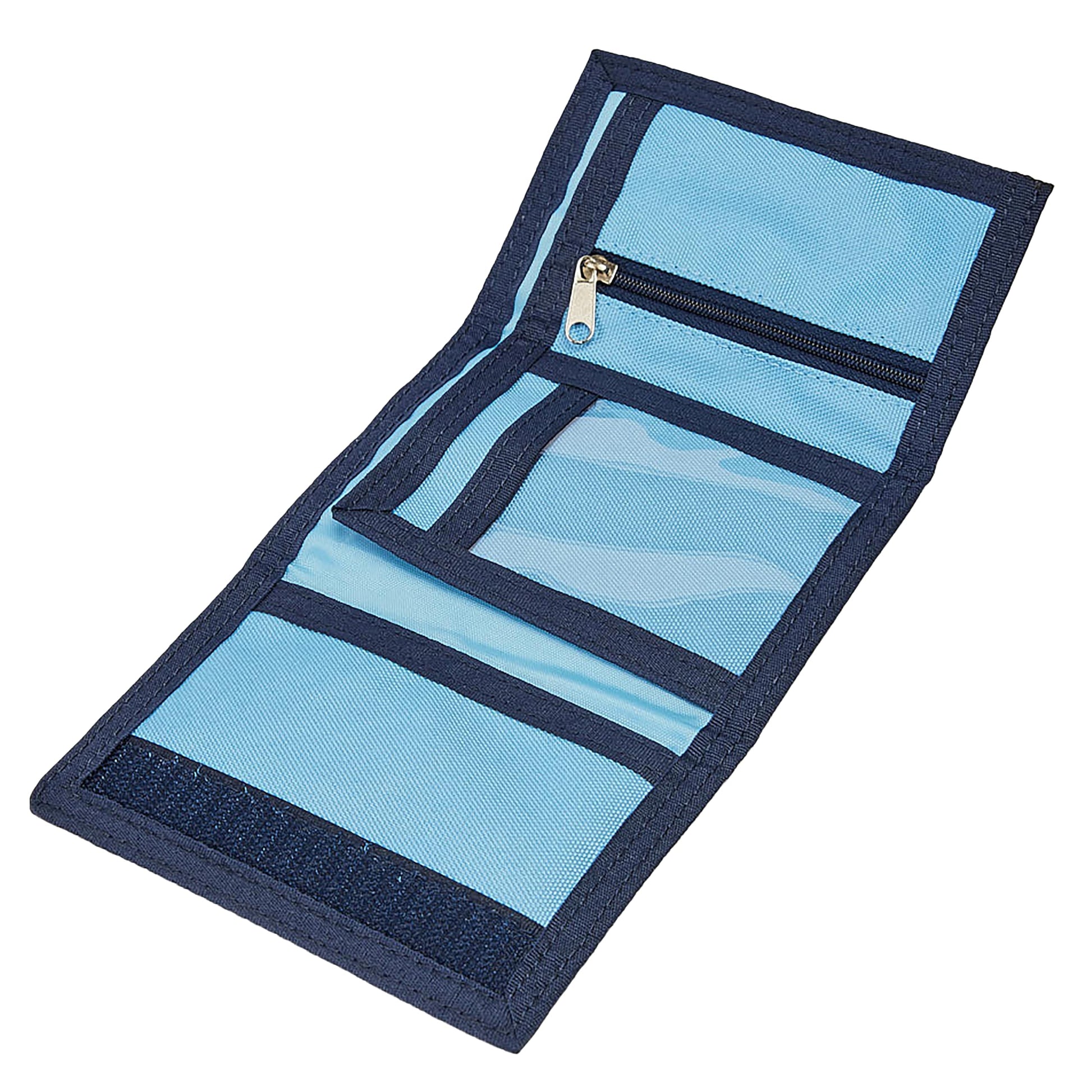 Bluey Kids Wallet Trifold Wallet with ID Pocket & Zipped Coin Purse Official Merchandise for Girls & Boys - My Little Legends