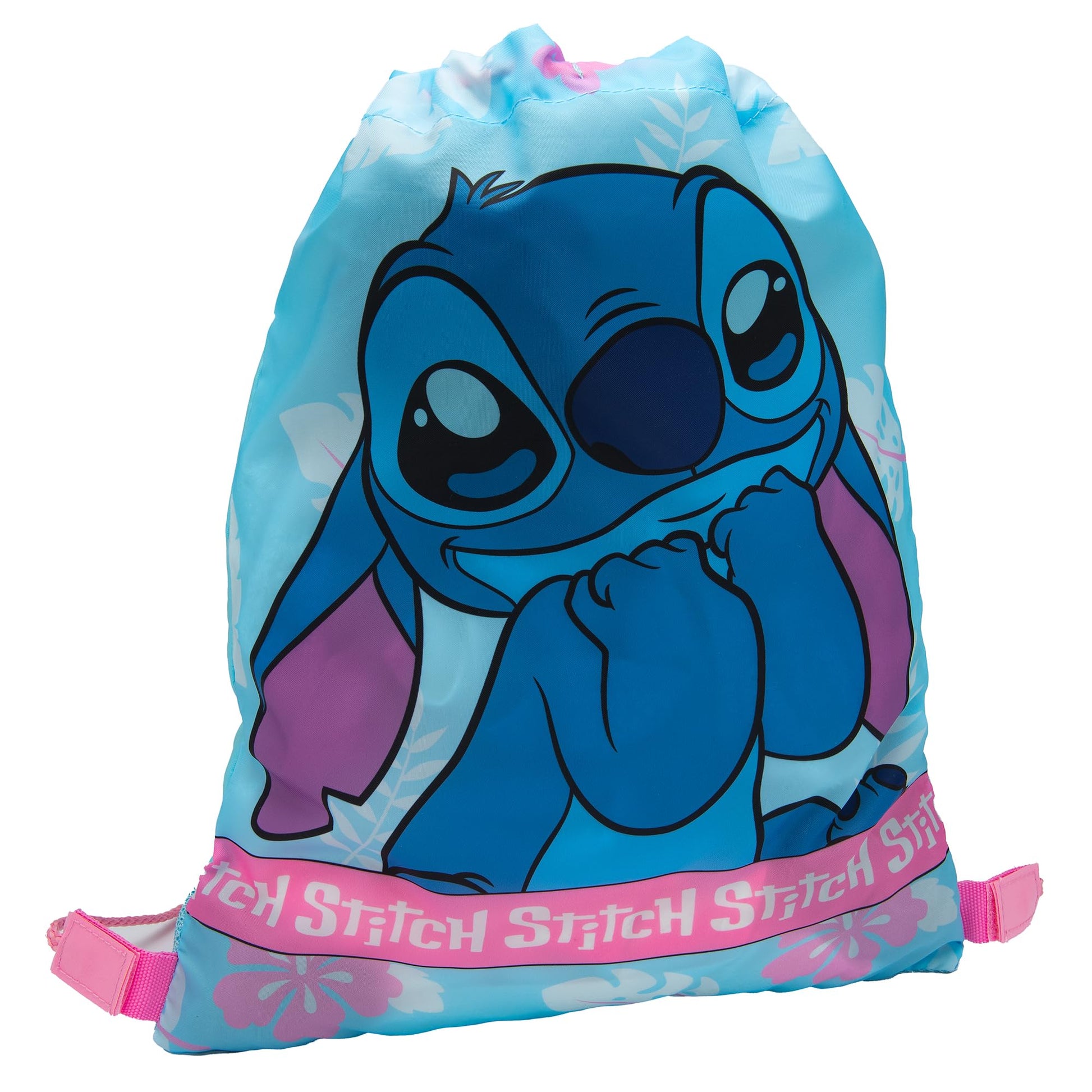 Disney Lilo & Stitch Drawstring Bag Kids PE Kit Gym Swim Bag Girls School Trainer School Backpack - My Little Legends