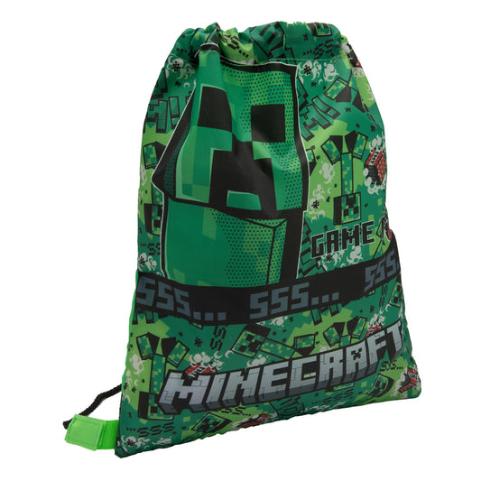 Minecraft Drawstring Bag Kids PE Kit Gym Swim Sack For Children Boys & Girls School Trainer School Backpack - My Little Legends