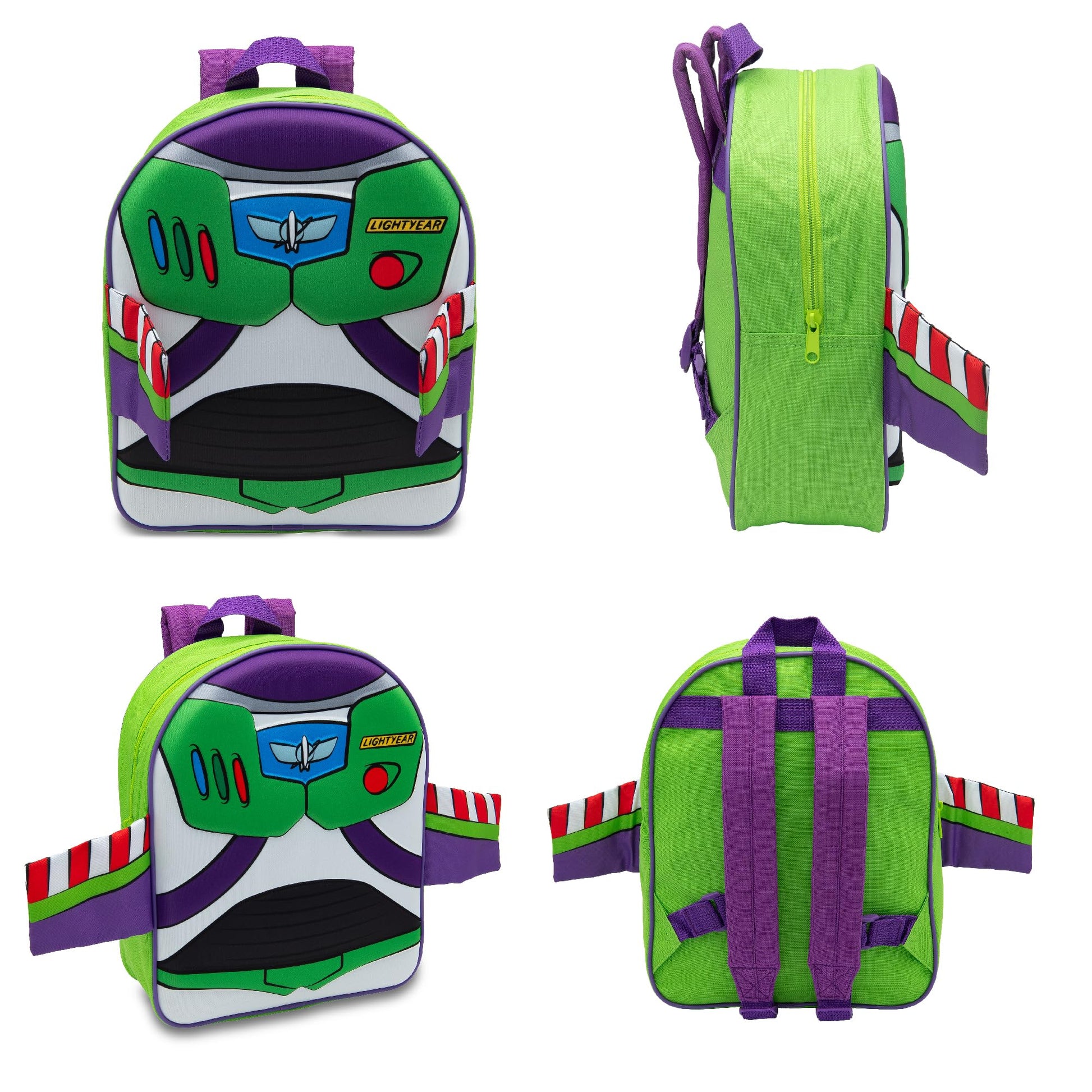 Disney Kids Backpack Toy Story Buzz Lightyear & Woody 3D Childrens School Bag Boys & Girls Rucksack - My Little Legends