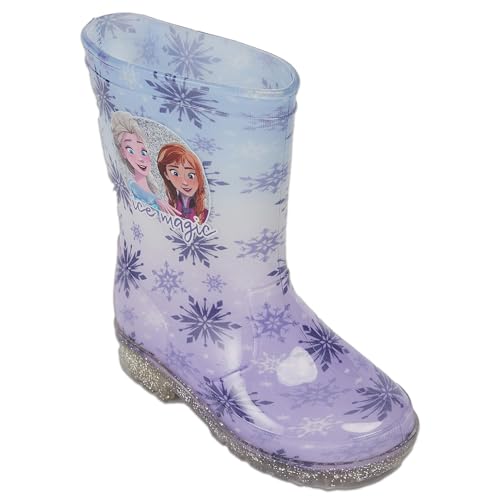 Disney Frozen Girls Wellies Elsa & Anna Kids Welly Childrens Wellington Boots - My Little Legends