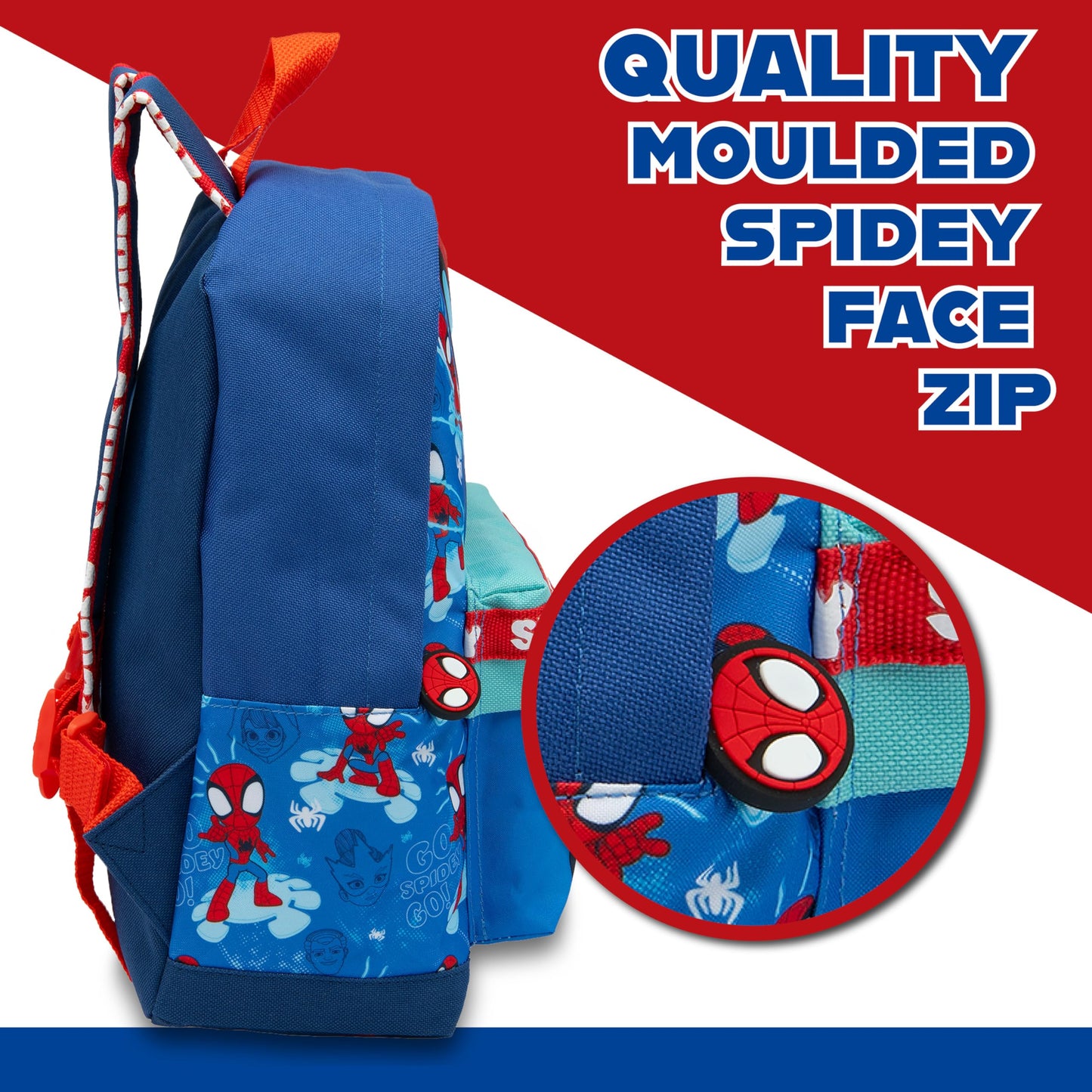 Marvel Spidey And His Amazing Friends Kids Backpack Spiderman Childrens School Bag Boys & Girls Rucksack - My Little Legends