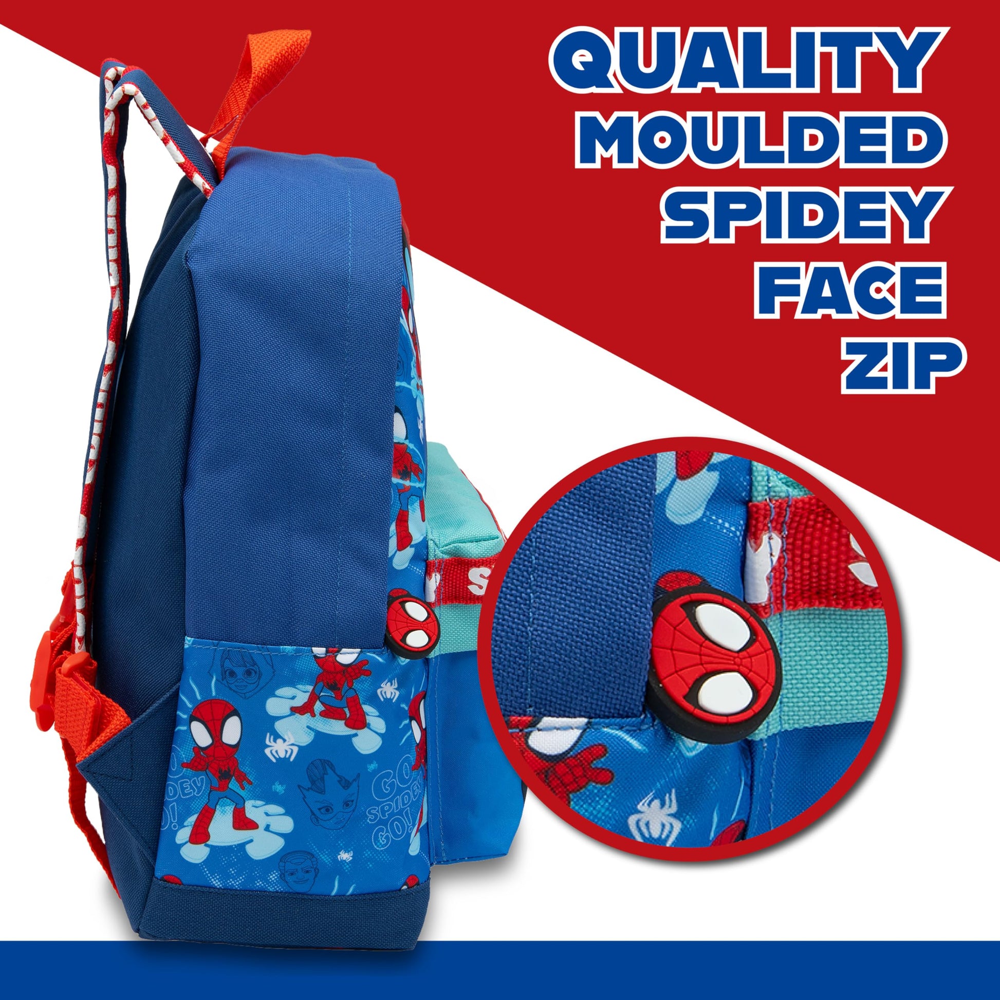 Marvel Spidey And His Amazing Friends Kids Backpack Spiderman Childrens School Bag Boys & Girls Rucksack - My Little Legends