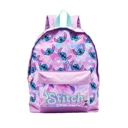 Disney Stitch Childrens Backpack Kids School Bag Roxy Girls Rucksack - Purple - My Little Legends