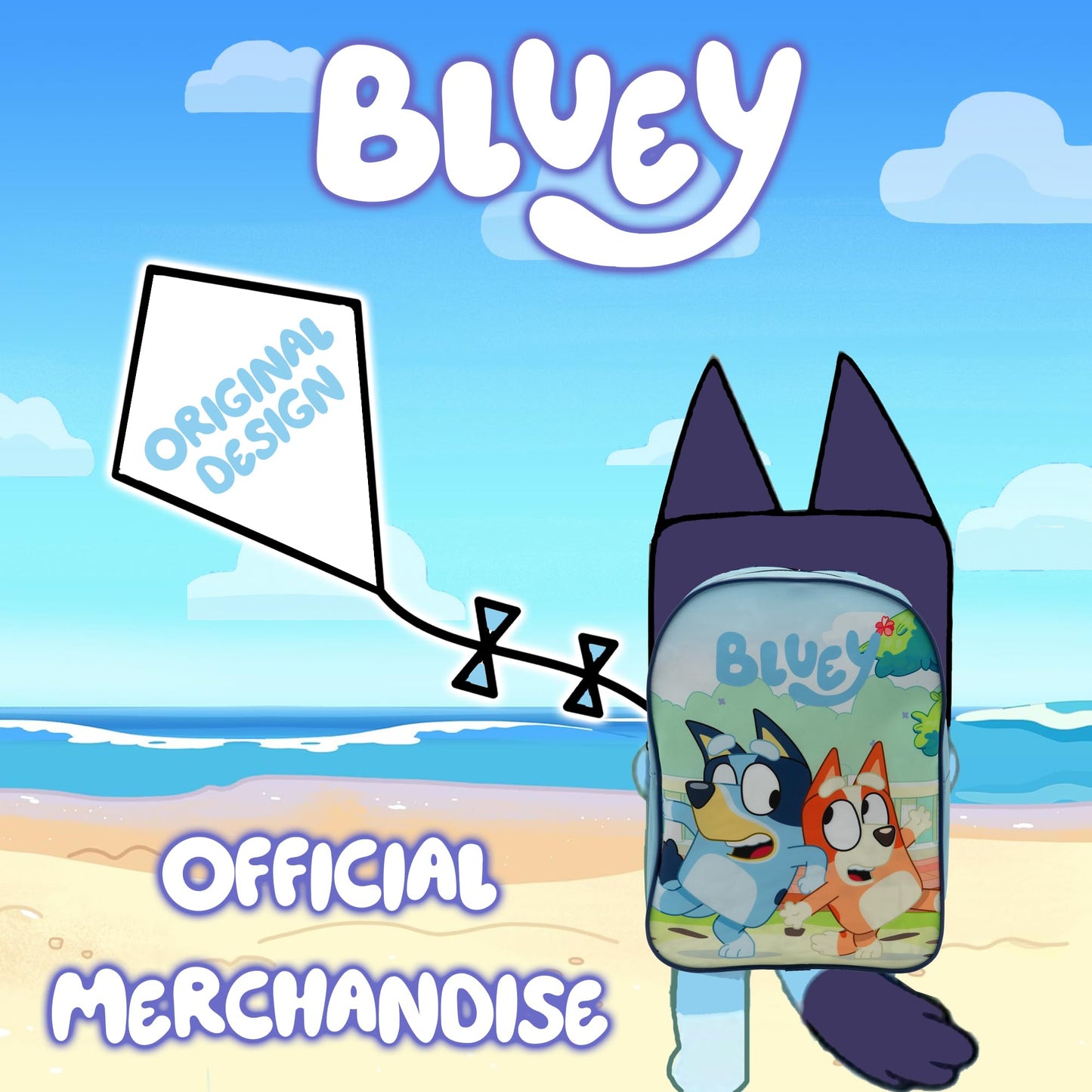 Bluey & Bingo Backpack Kids School Bag Childrens Boys & Girls Nursery Rucksack - My Little Legends