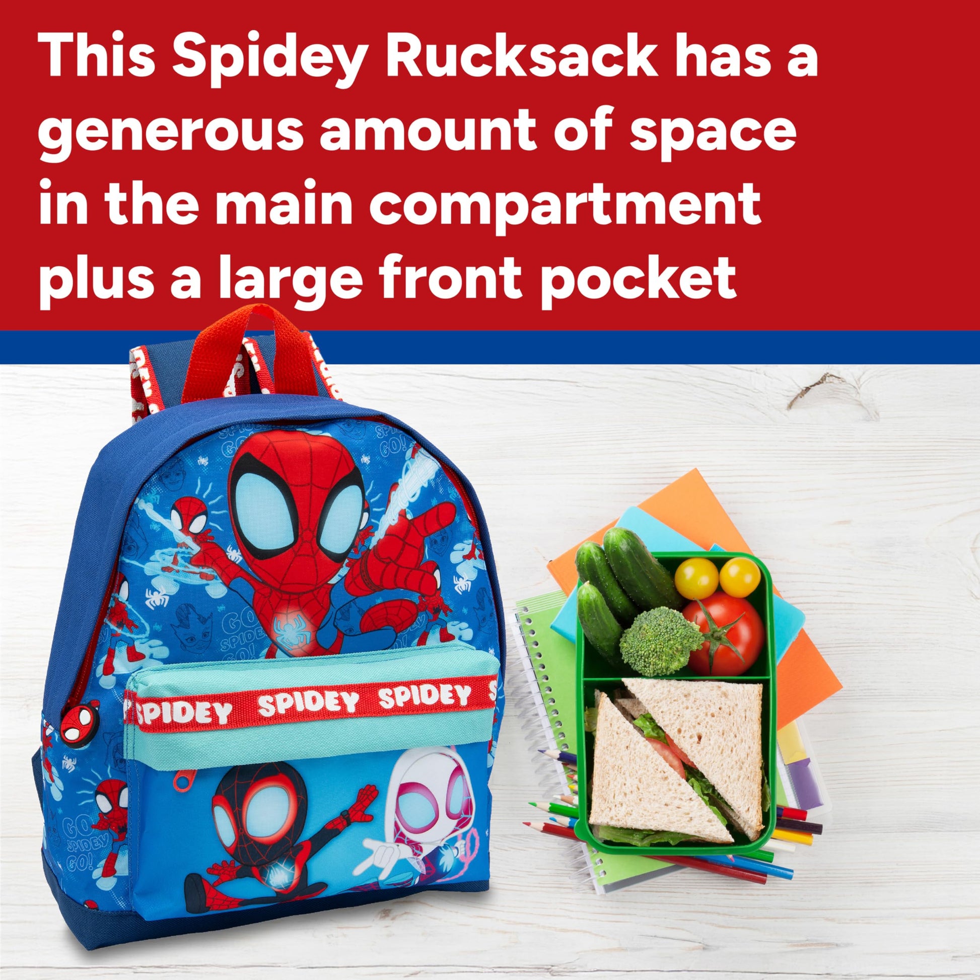 Marvel Spidey And His Amazing Friends Kids Backpack Spiderman Childrens School Bag Boys & Girls Rucksack - My Little Legends