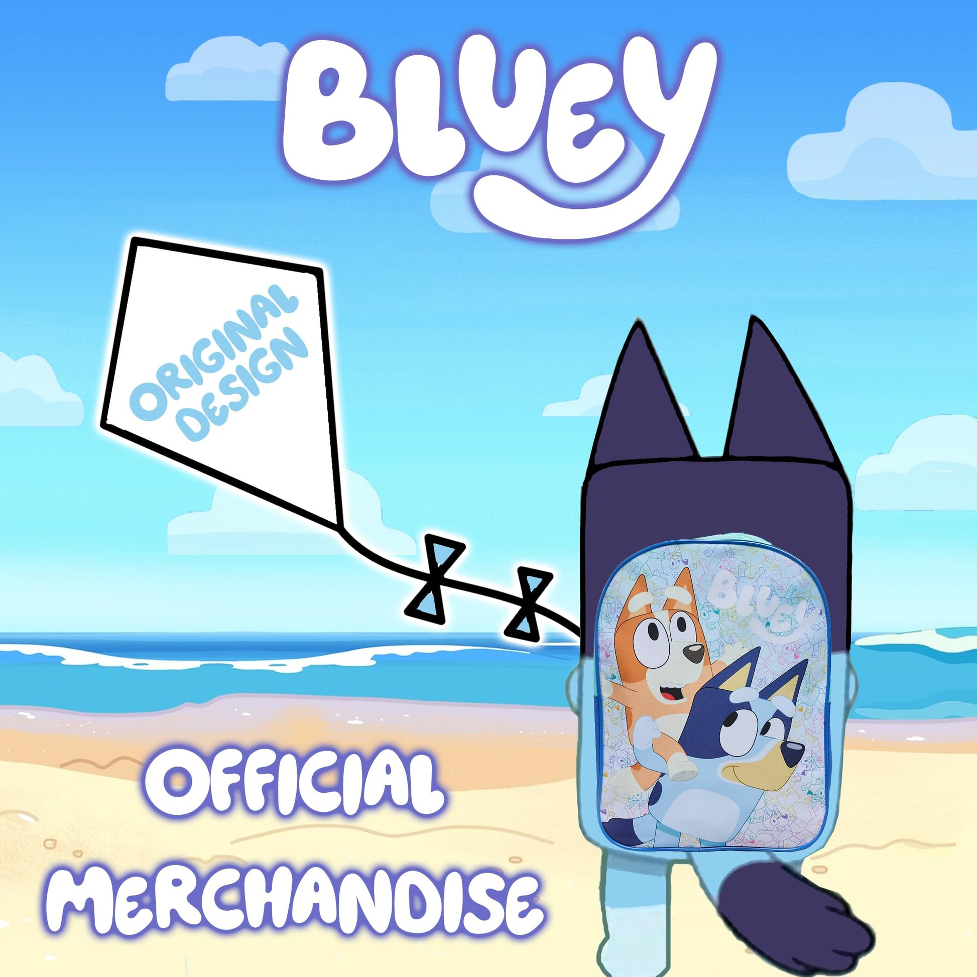 Bluey & Bingo Backpack Kids School Bag Childrens Boys & Girls Nursery Rucksack - My Little Legends